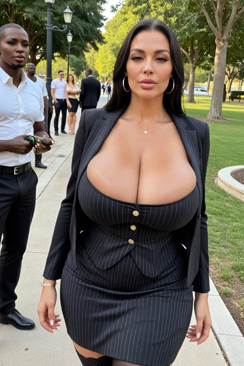 Interracial, Breast Expansion, Extremely Waist AI Porn