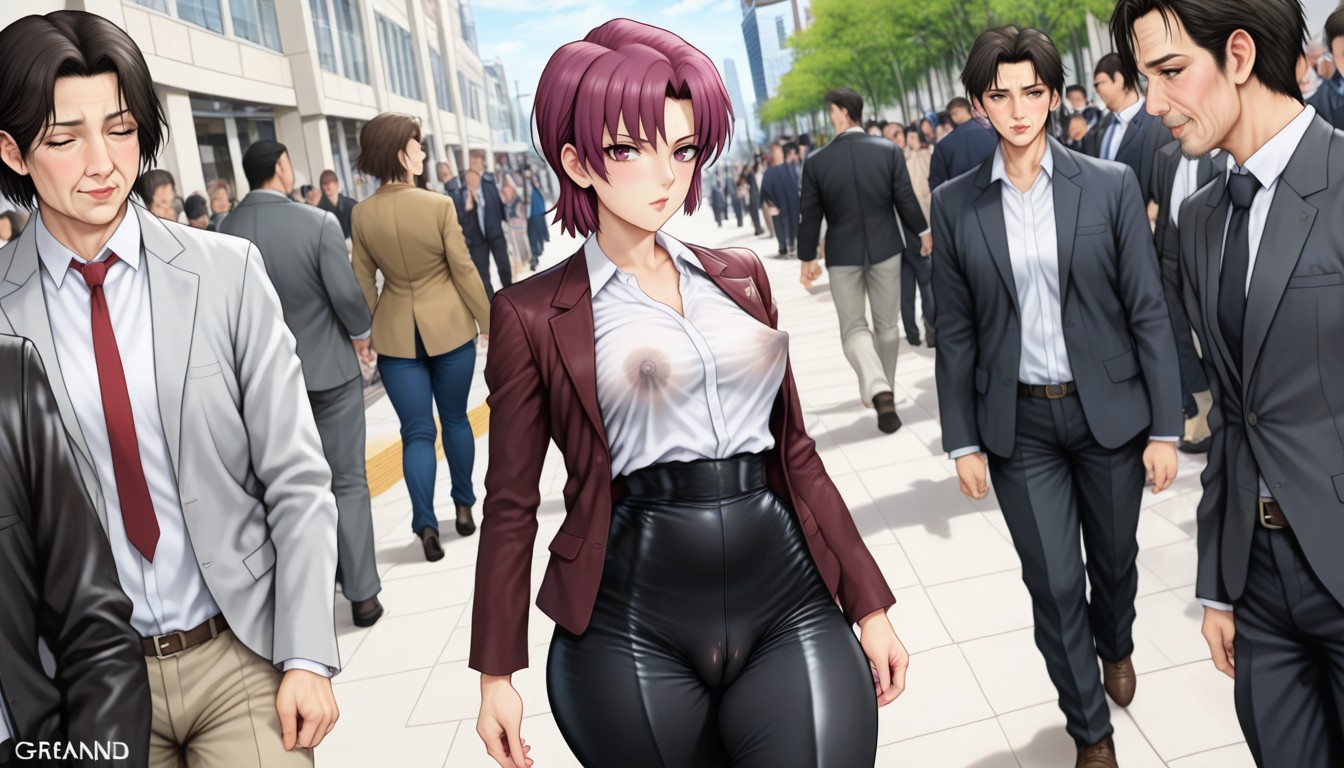 Skimpysveltebody, Feminine, Tie Hentai AI Porn