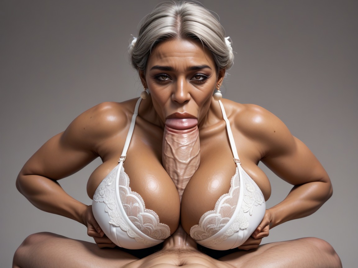 Pale White Veiny Cock, High Detailed Image Of Hijabi Indian Woman, Blowjob Indian AI Porn