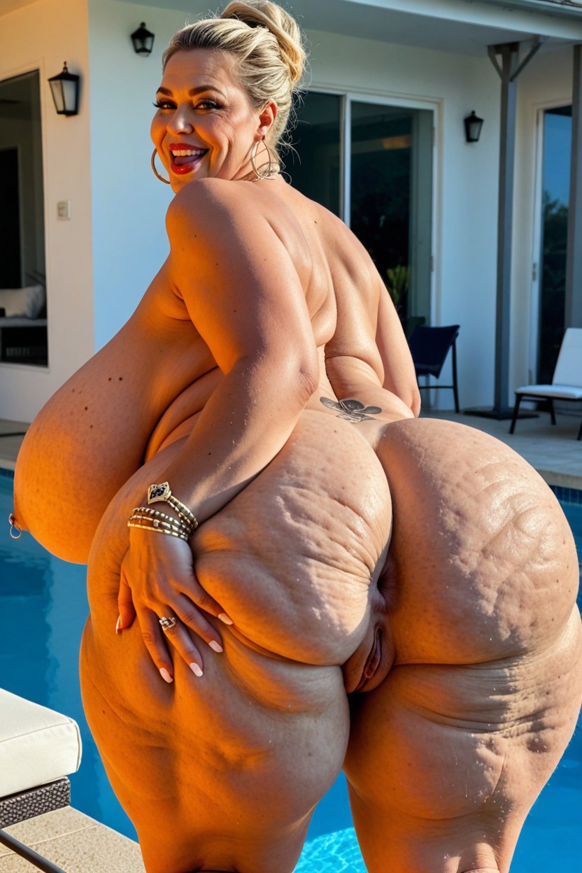 Smiling, Voluptuous Milf, Voluminous Volume Porno BBW IA