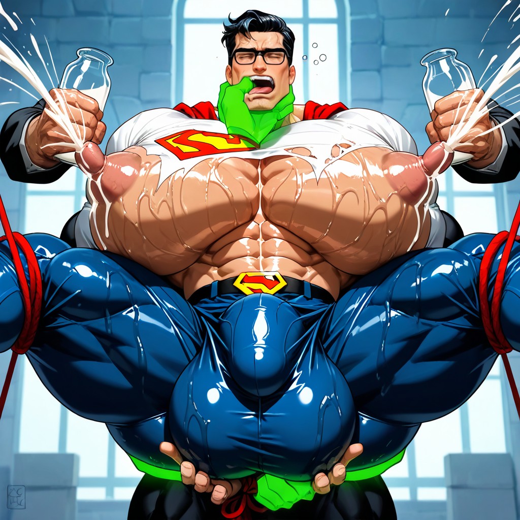 Pec Garbbing, Floating Hands, Gay Porn AI Gay Porn