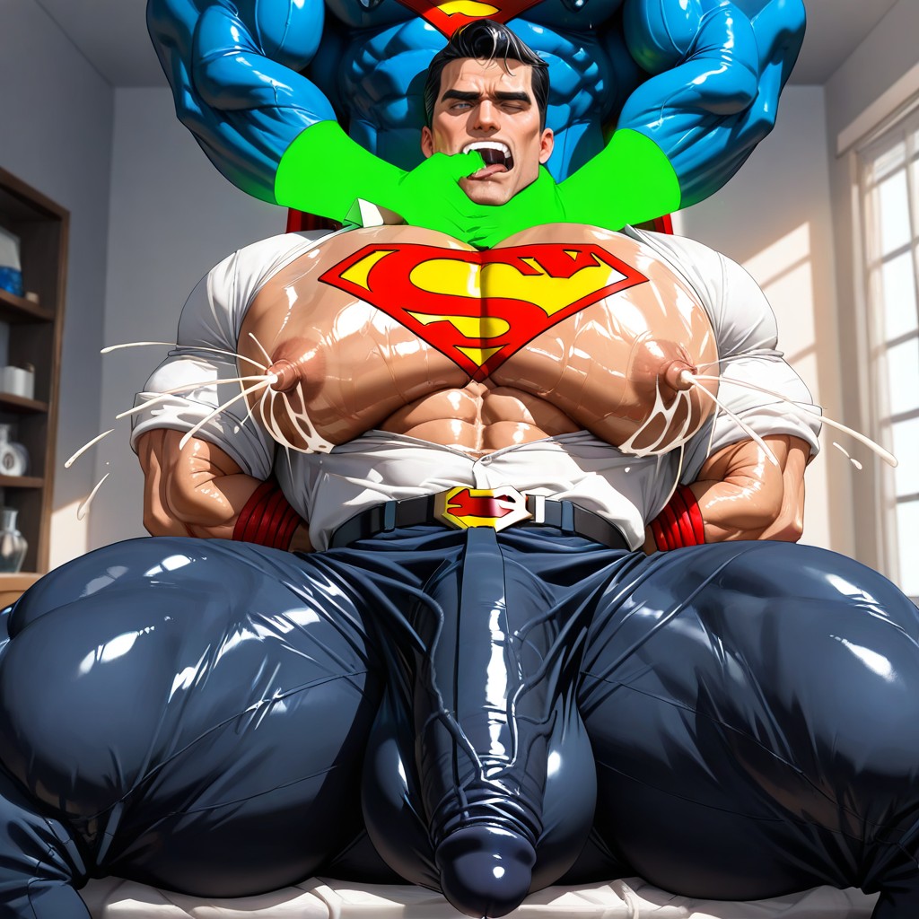 Handsome, Big Bulge, Gay Duo AI Gay Porn