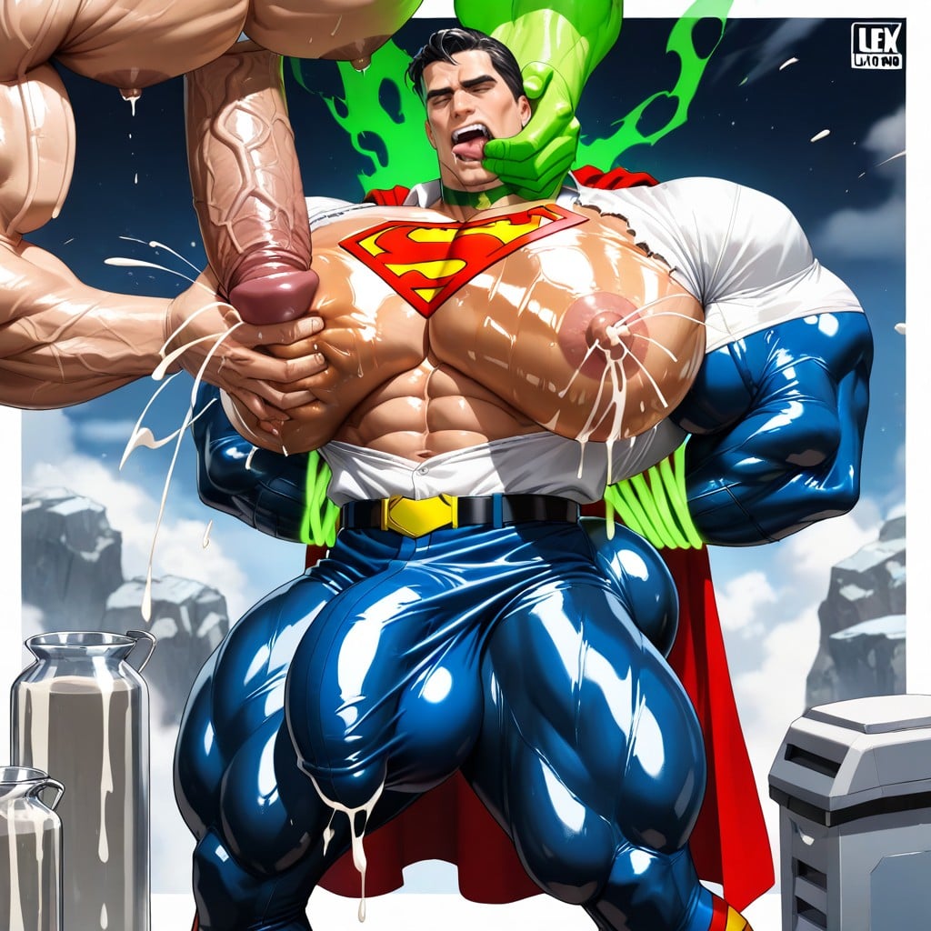 Legs Spread, Floating Hands, Hyper Breasts Porno IA Gay