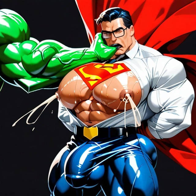 Huge Arms, Big Bulge, Sucking Nipples Porno IA Gay
