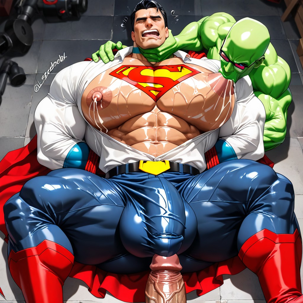 Pec Garbbing, Big Nipples, Hyper Breasts AI Gay Porn