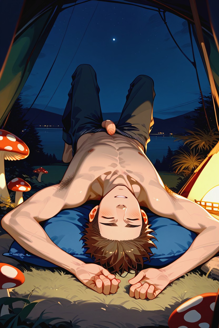 Bottom Up, Peaceful Expression, Night AI Gay Porn