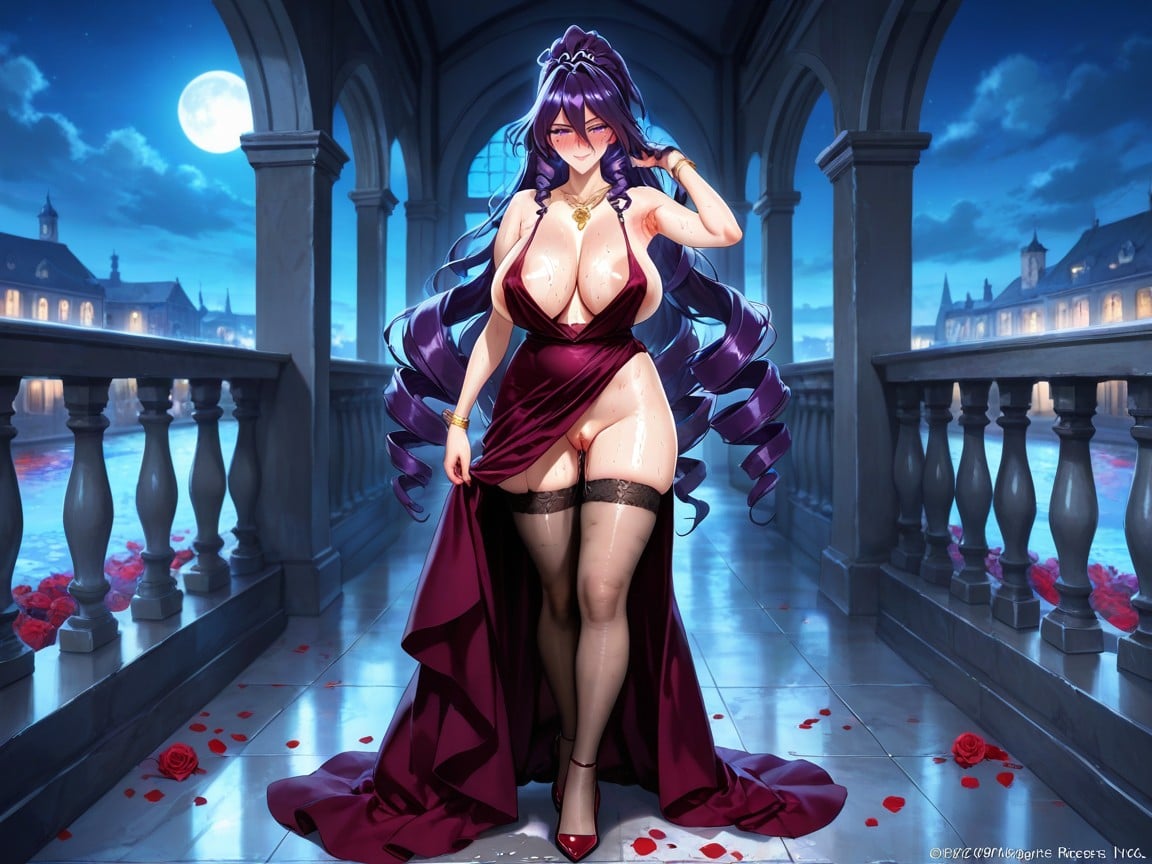 Wide Angle, Full-face Blush, Pussy Slip Hentai AI Porn