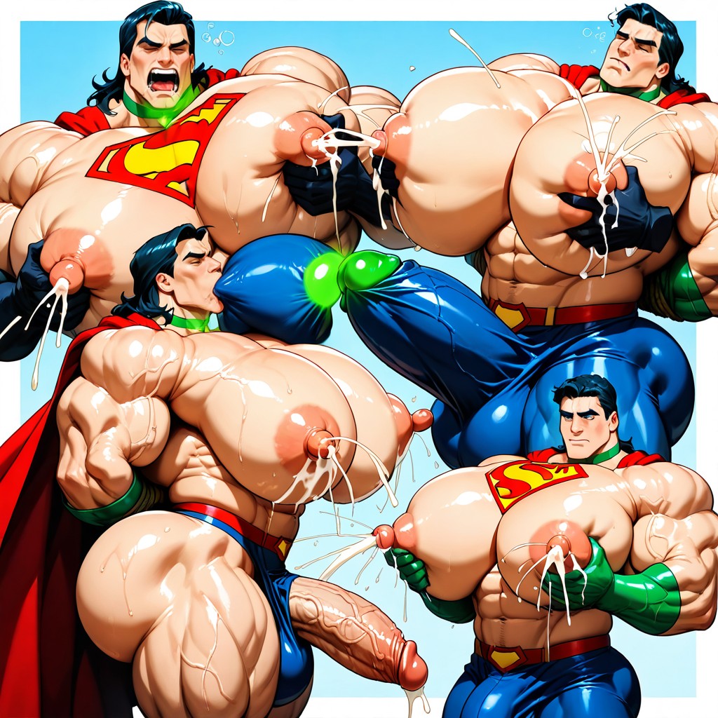 Rough Grope, Superman Laying Back, 25+ AI Gay Porn