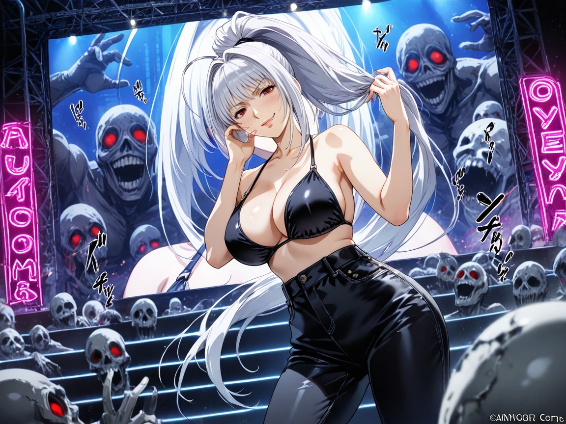 Ghosts, 25+, Black Horror Monster Hentai AI Porn