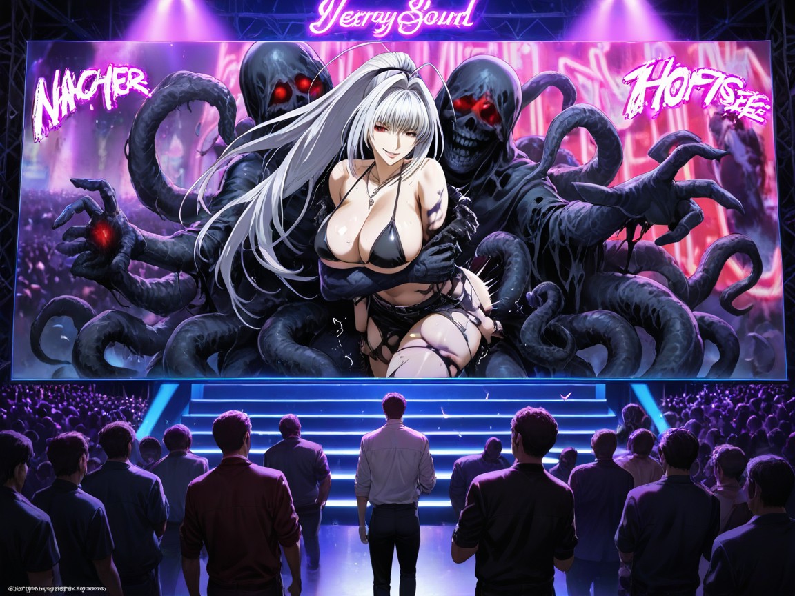 Gangbang, Scary Sound Effects, Evil Hentai AI Porn