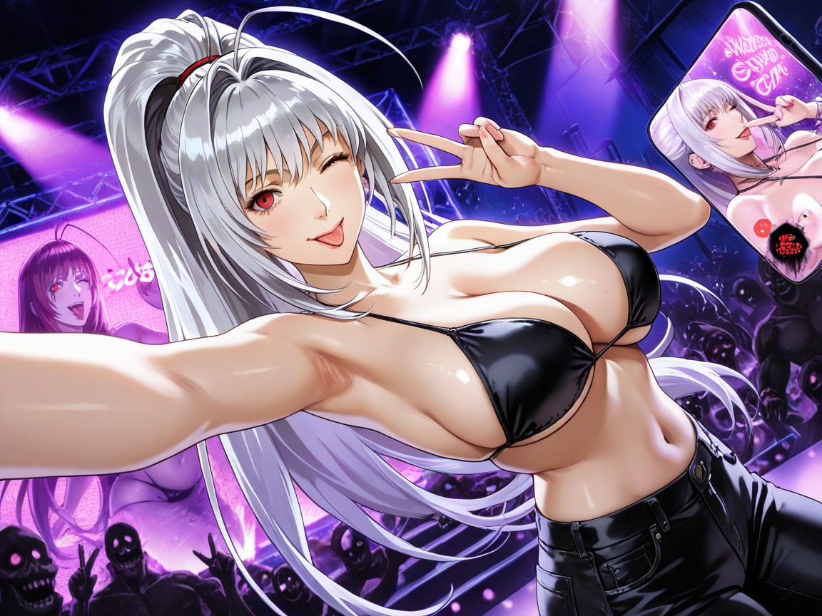 Many Monsters, Concert, Ghosts Hentai AI Porn