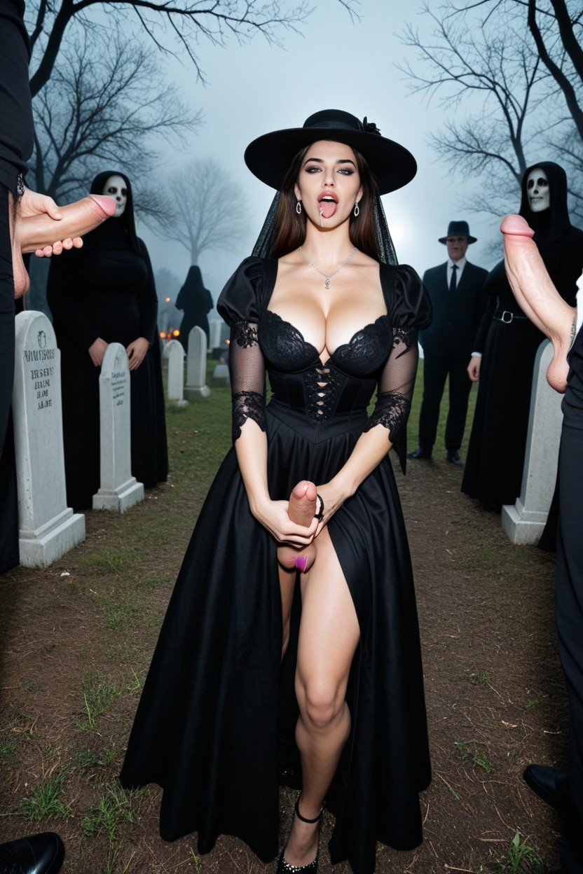 Moaning, Tall Catwalk Model, 18+ Shemale AI Porn