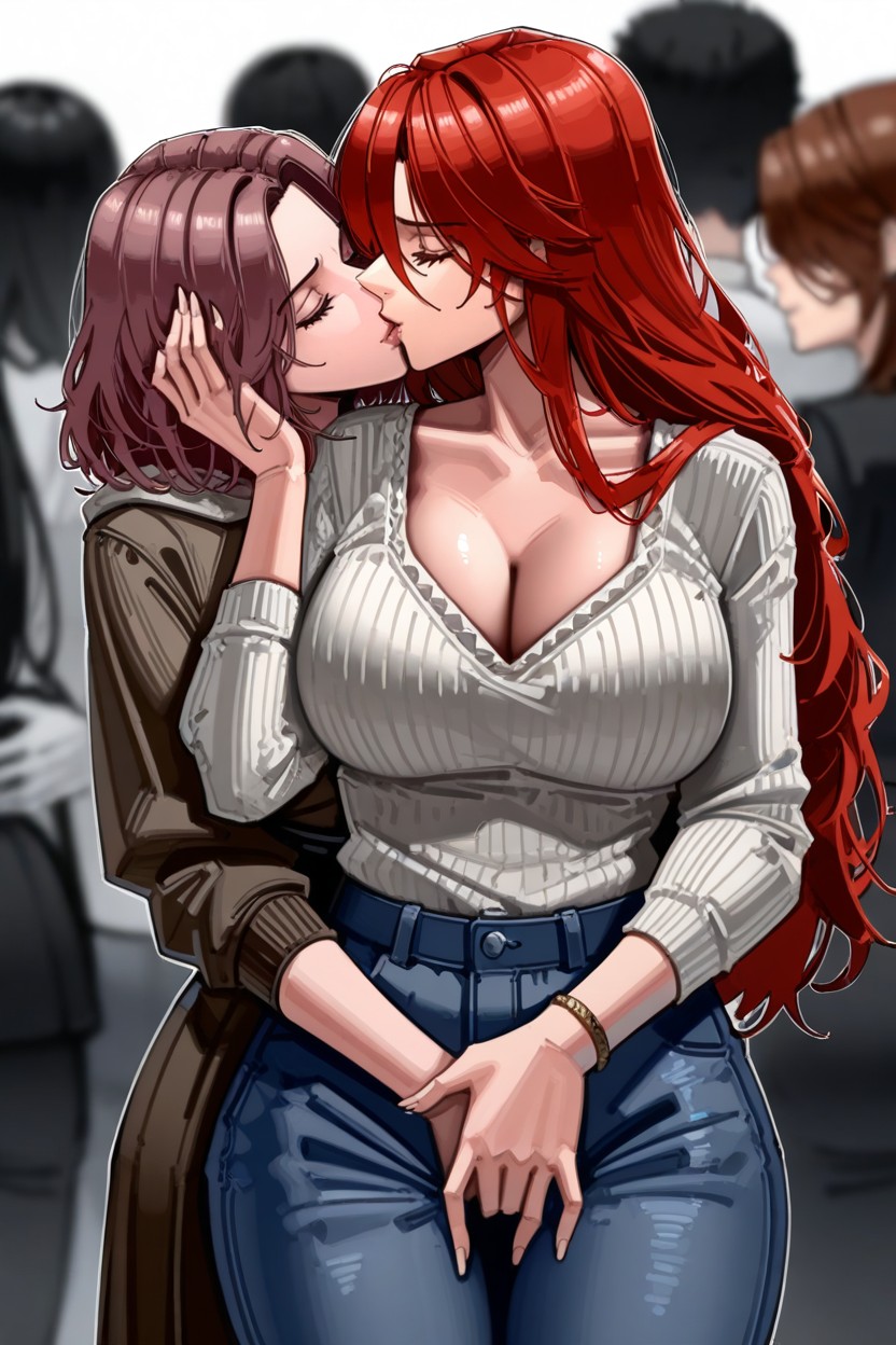 Canonical Clothed Malenia, Kissing, Cinema AI Porn
