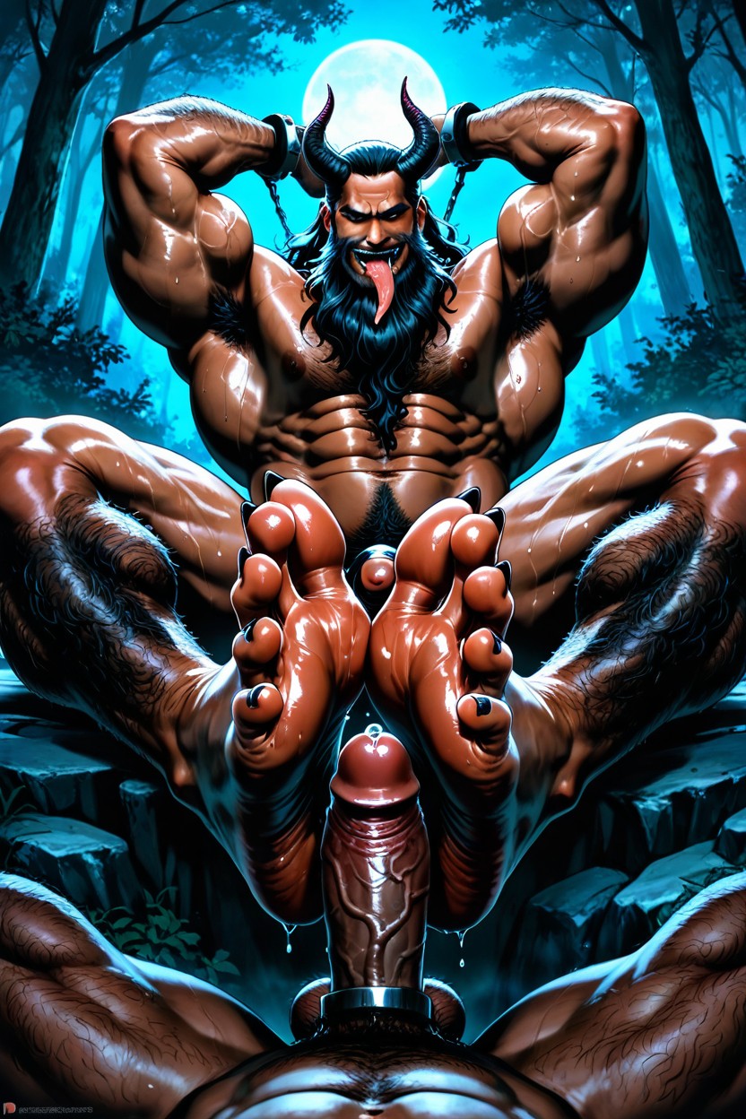 Whip, Oversized Feet, Huge Feet Porno IA Gay
