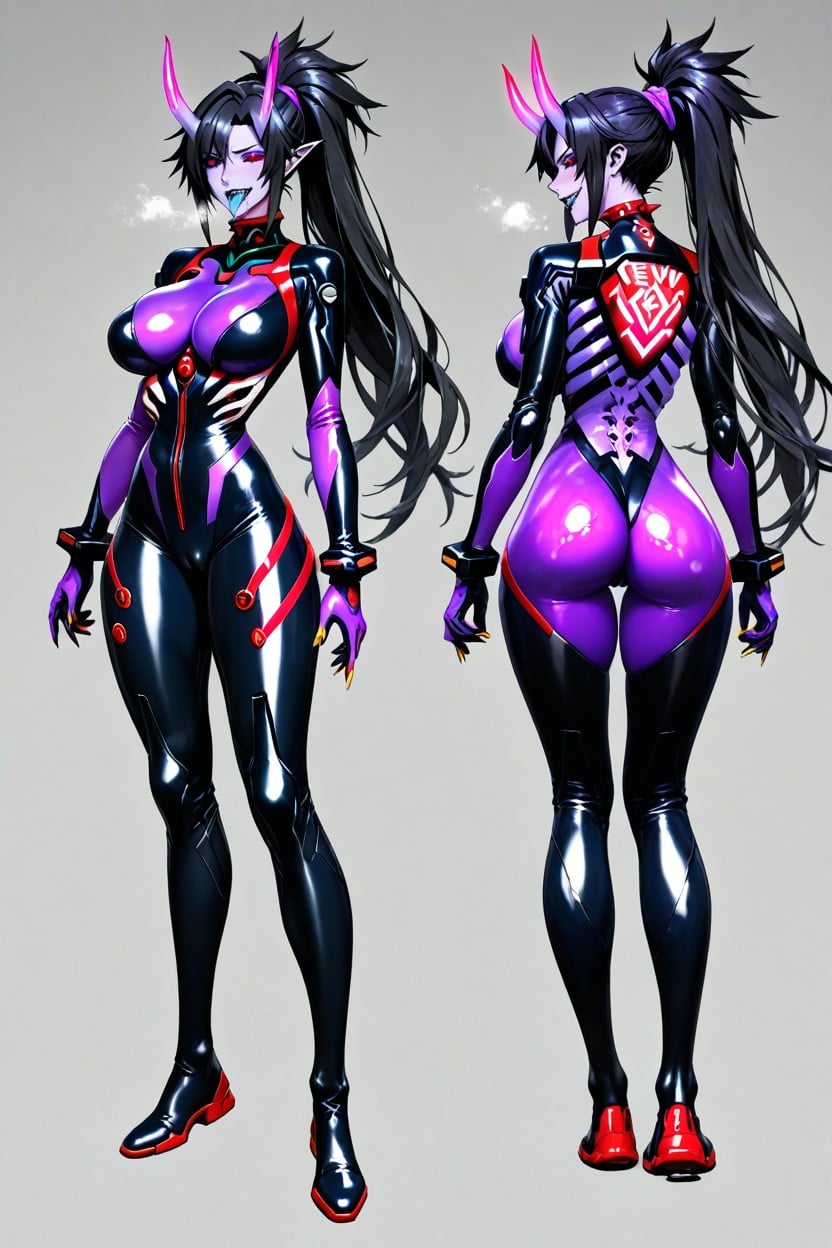 Full Body, Anatomically Accurate, Long Legs Hentai AI Porn