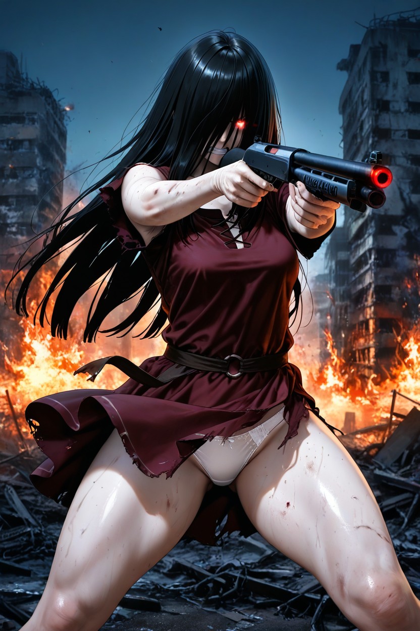 Top, Shoulders Off, Thick Thighs AI Porn