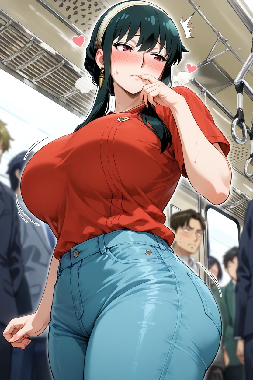 Fidgeting, Head Tilt, Frown Hentai AI Porn