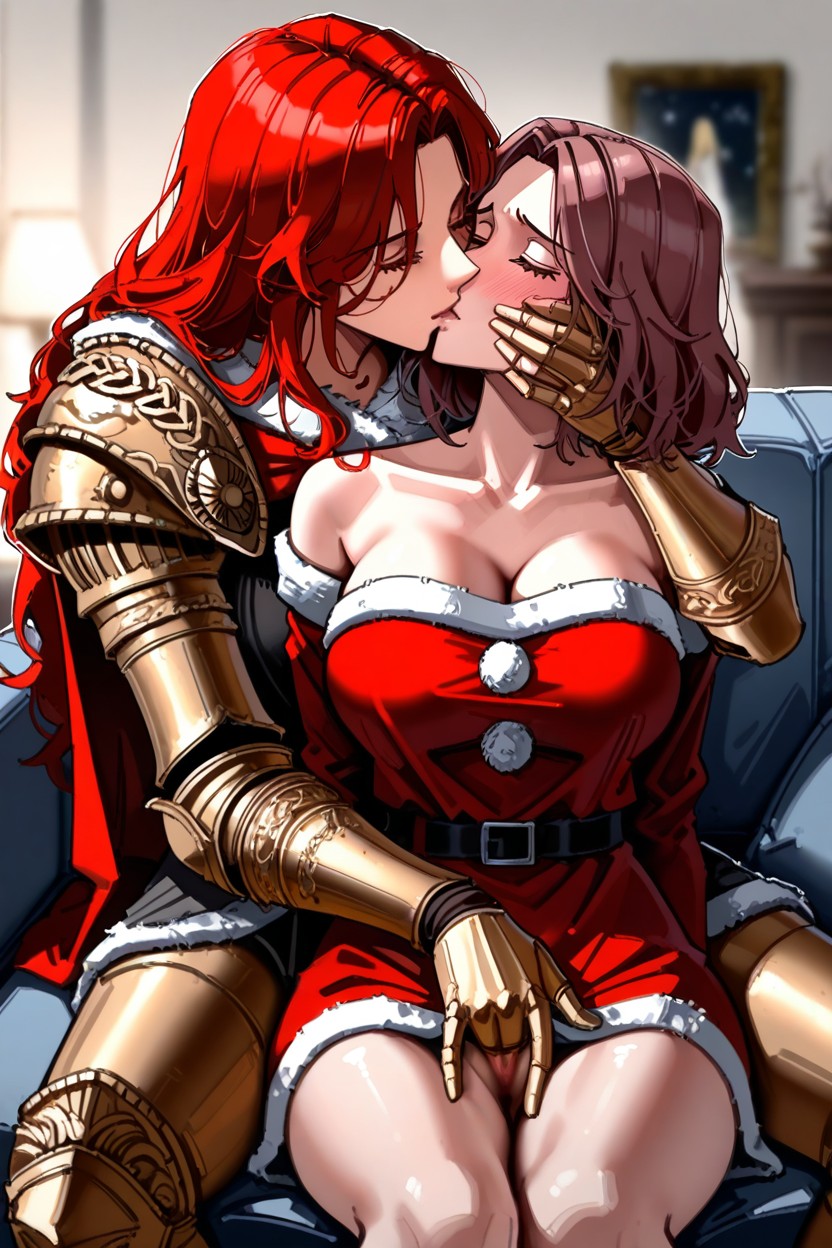 Blurred Background, Romantic Tension, Model AI Porn