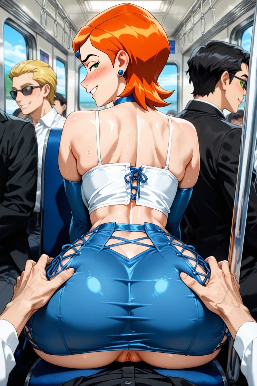 Navel Exposed, Ultra Detailed, Sexy Hentai AI Porn