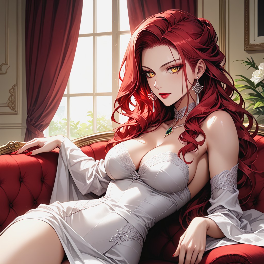 Warm Dim Reflections, Solo, Rounded_hips Hentai AI Porn