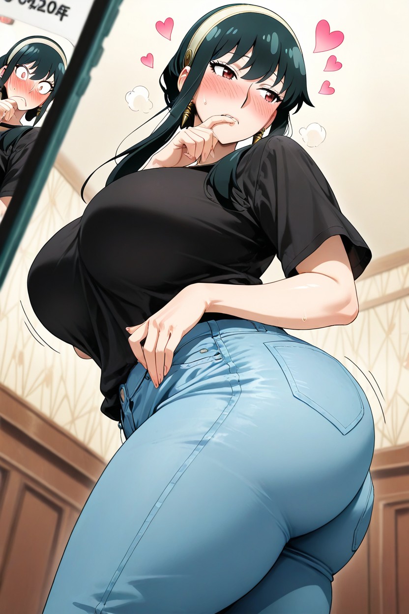 Heart, Blush, Detailed Face Hentai AI Porn