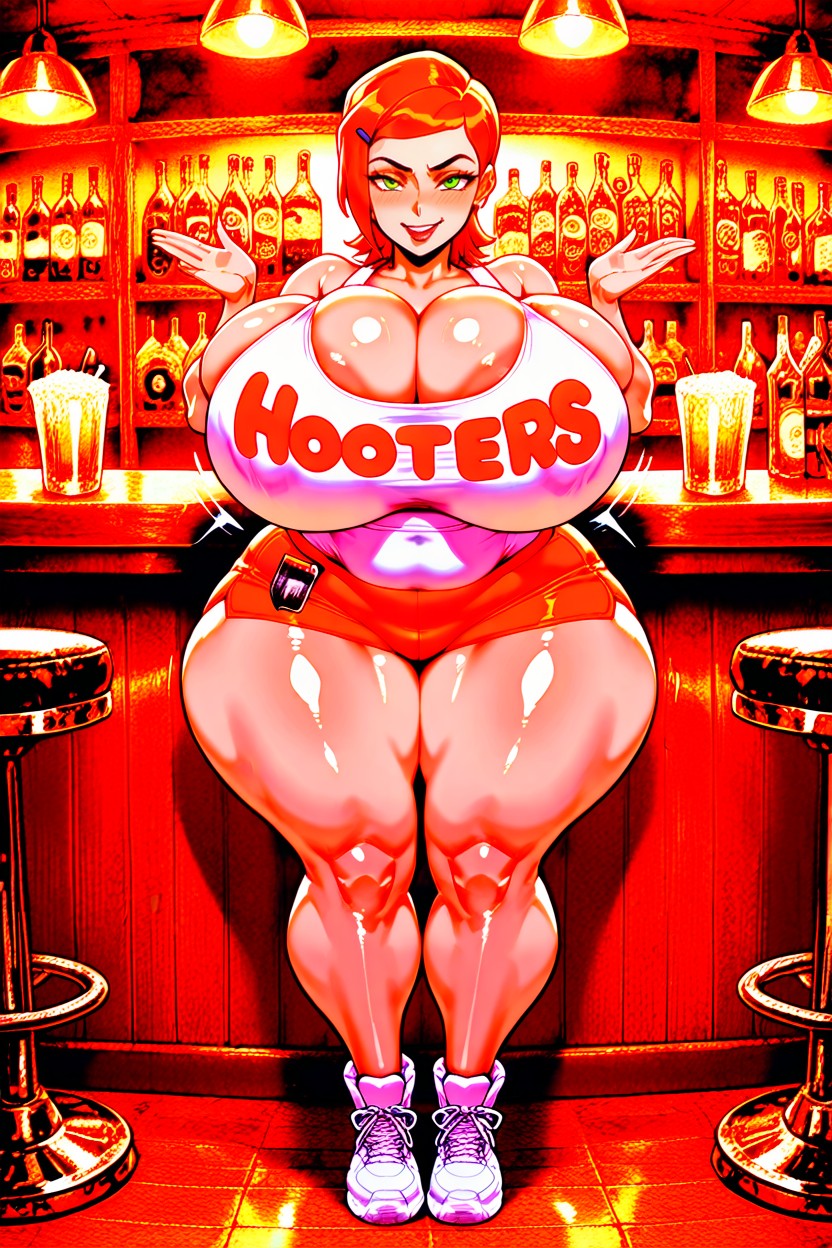 Hdr, Wide Heavy Breasts, Clear Colors AI Porn