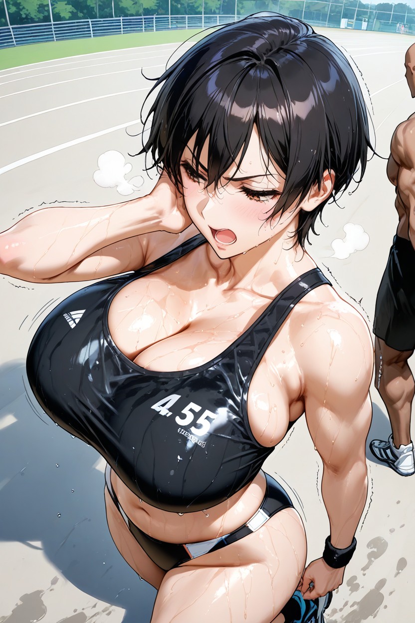 Steam, Wet Body, High Resolution Hentai AI Porn