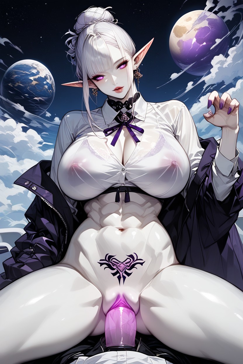 Space, Dog Vulva, Cinematic Furry AI Porn