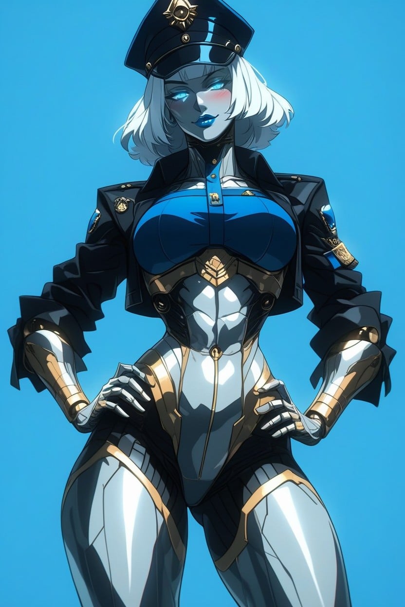 Standing, Joints, Bionic Legs Hentai AI Porn