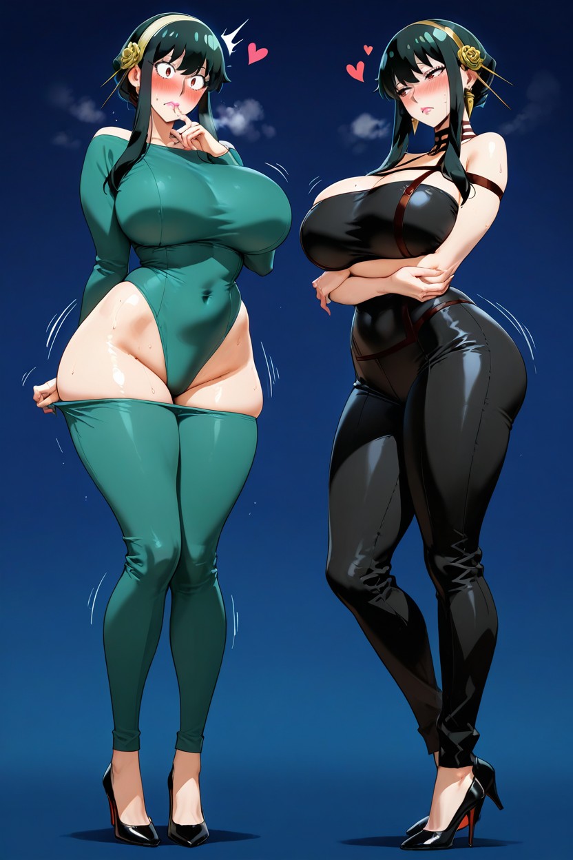 Nsfw, Massive Ass, Embarrassed Hentai AI Porn