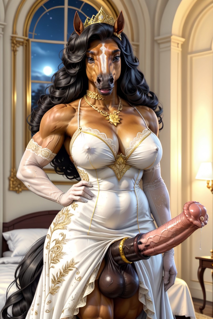 Night, Anatomically Correct Body, Perfect Gray Eyes Porno IA Furry