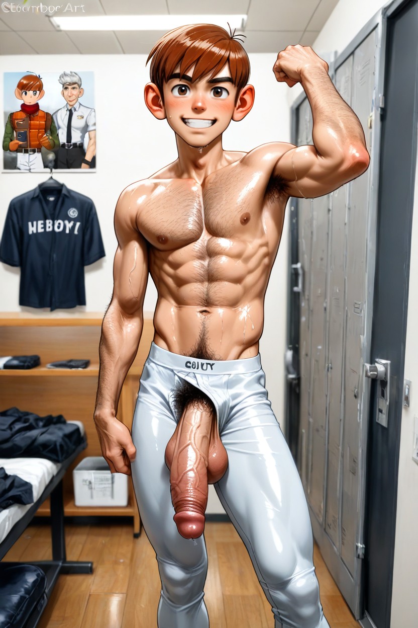 Chilchuck Tims, Very Hairy Man, 18+ Porno IA Gay