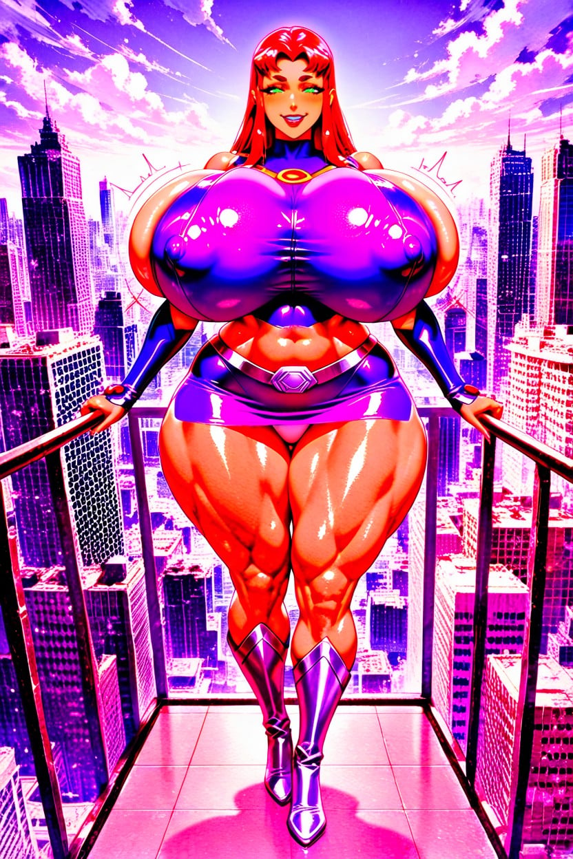 Large Fat Thighs, Gigantic Colossal Breasts, Big Phat Ass AI Porn