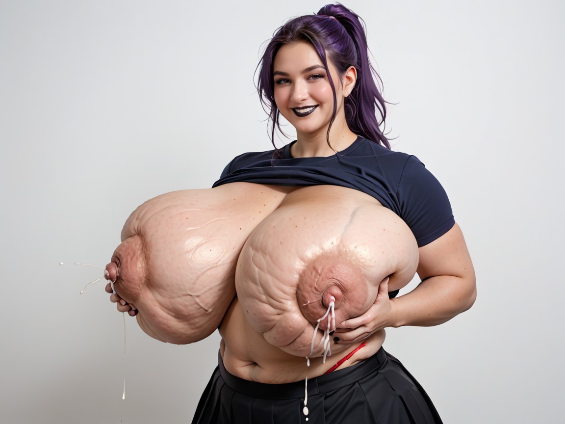Disproportionately Cartoonishly Oversized Tits, Add Cellulite To Entire Body, Waist Porno BBW IA