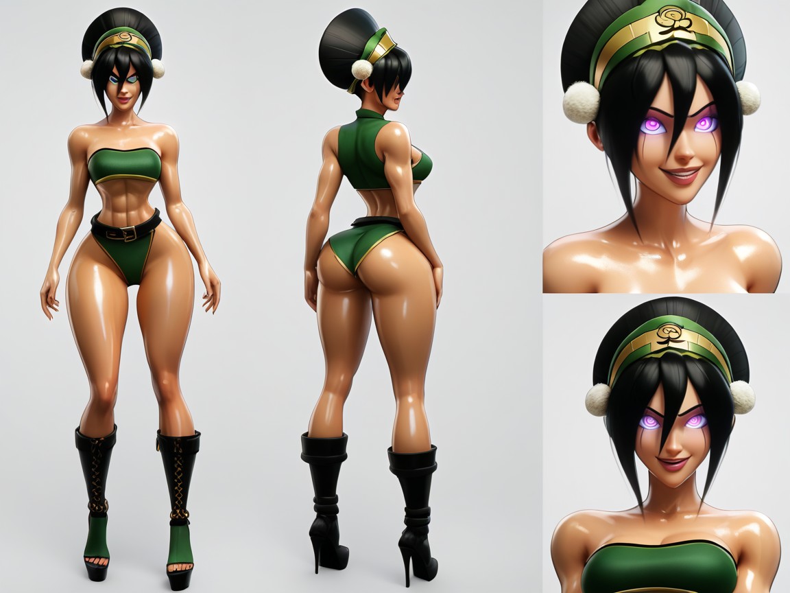 25+, Sculpted Abs, Heart Eyes Hentai AI Porn