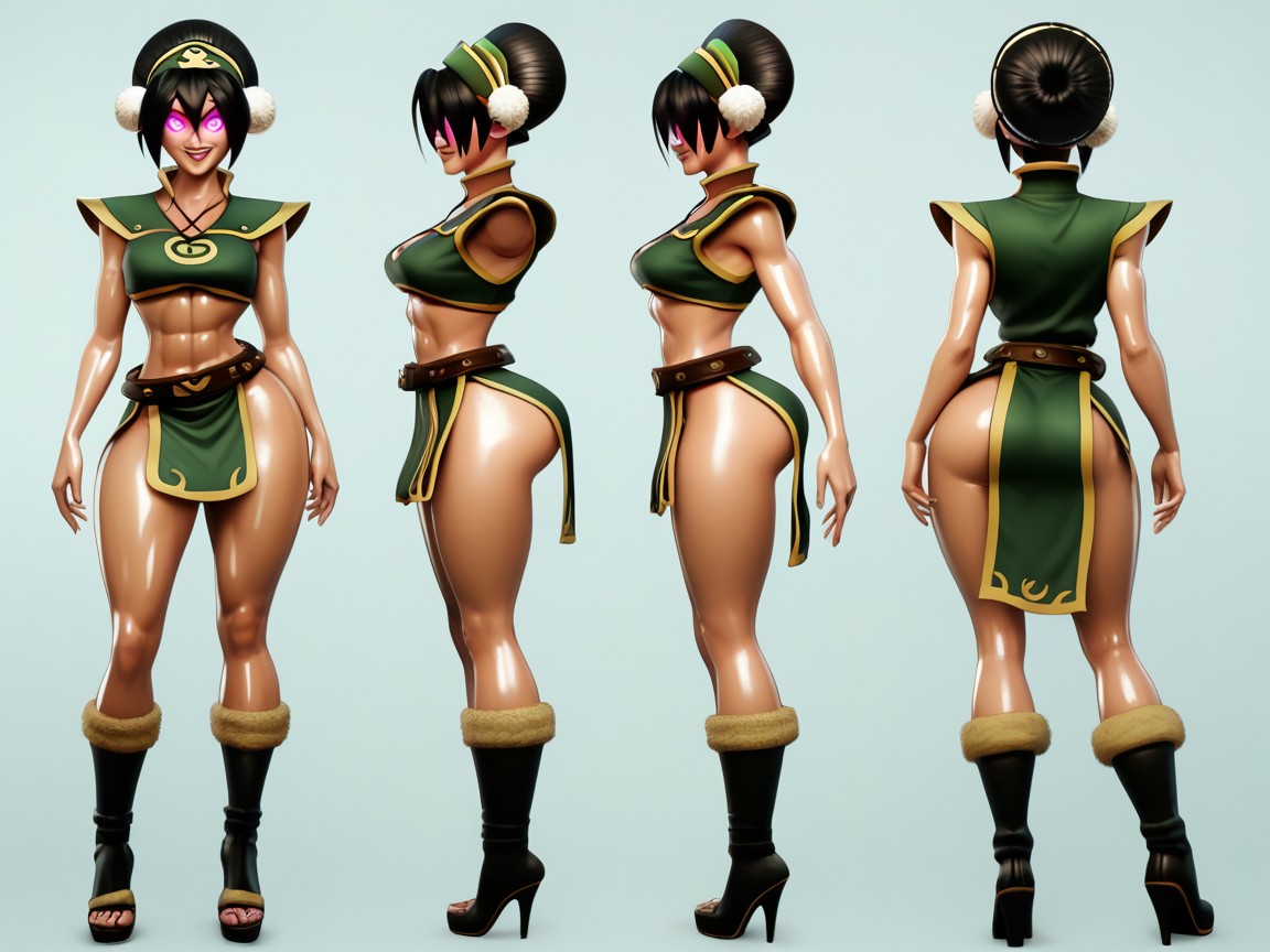 Thigh-high Heeled Boots, Highly Detailed, 25+ Hentai AI Porn
