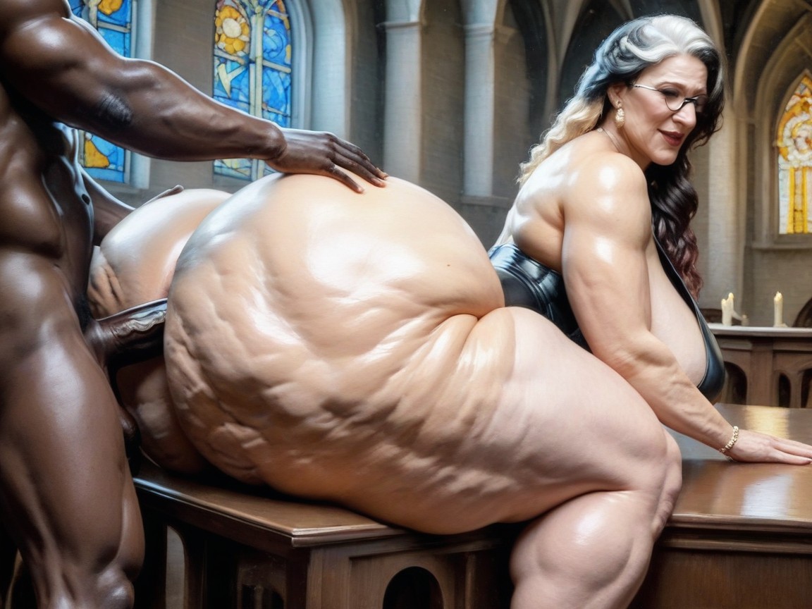 Massive Ass, Face, Skinny AI Porn