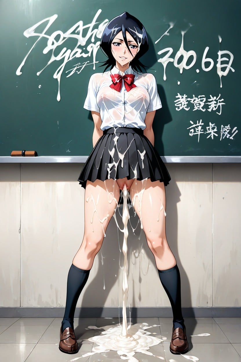 Pechos Pequeños, Anime Accurate, Pussy Visible Through Clothes Hentai IA