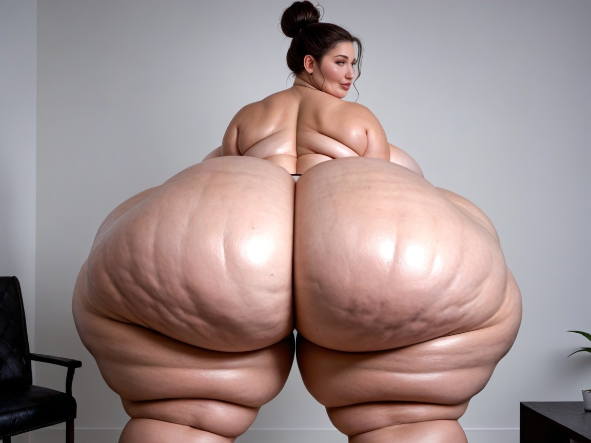 Buttocks, Increase Ass Sizex, Mega Milk BBW AI Porn