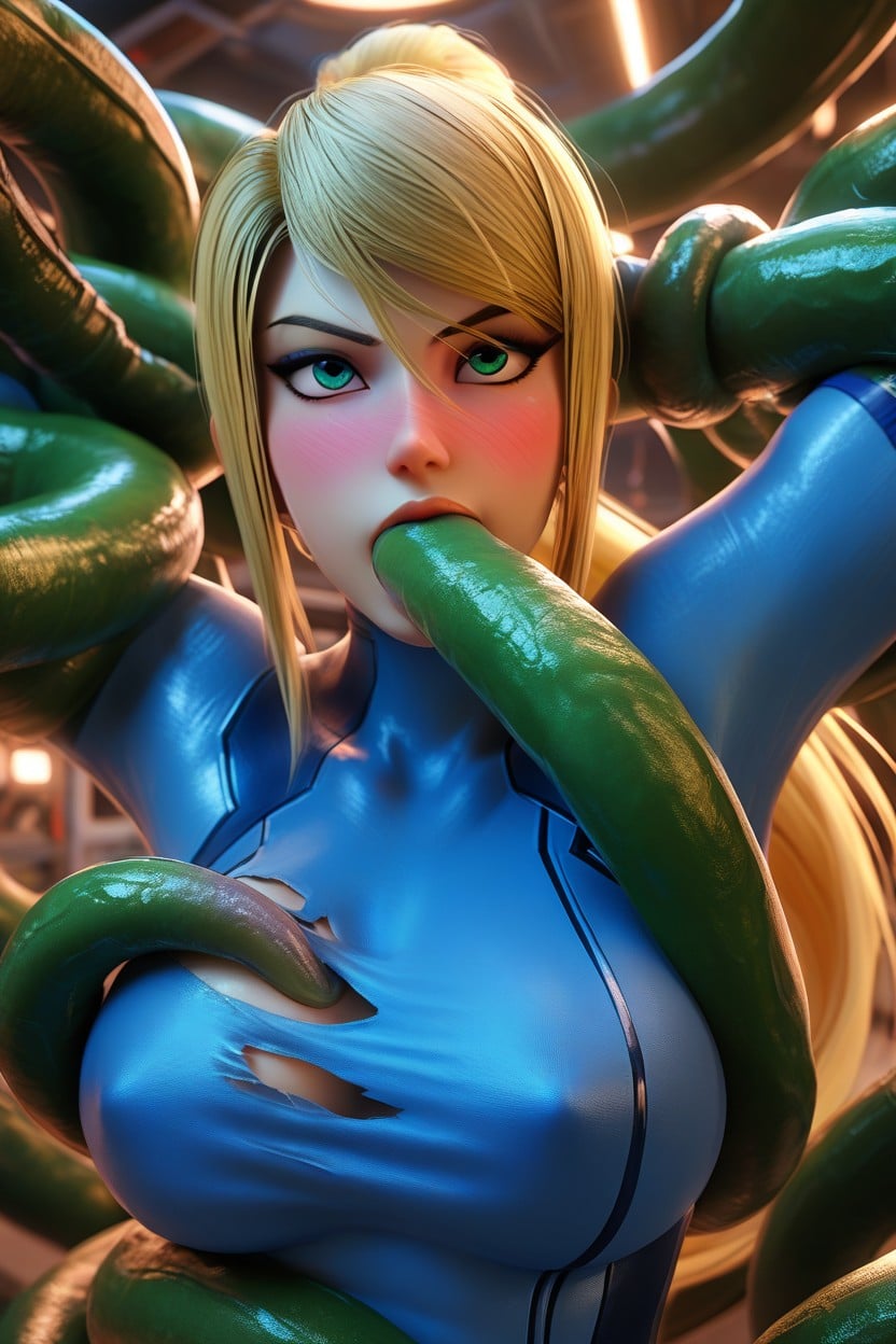 Blonde Hair, Fit, Close Up Hentai AI Porn