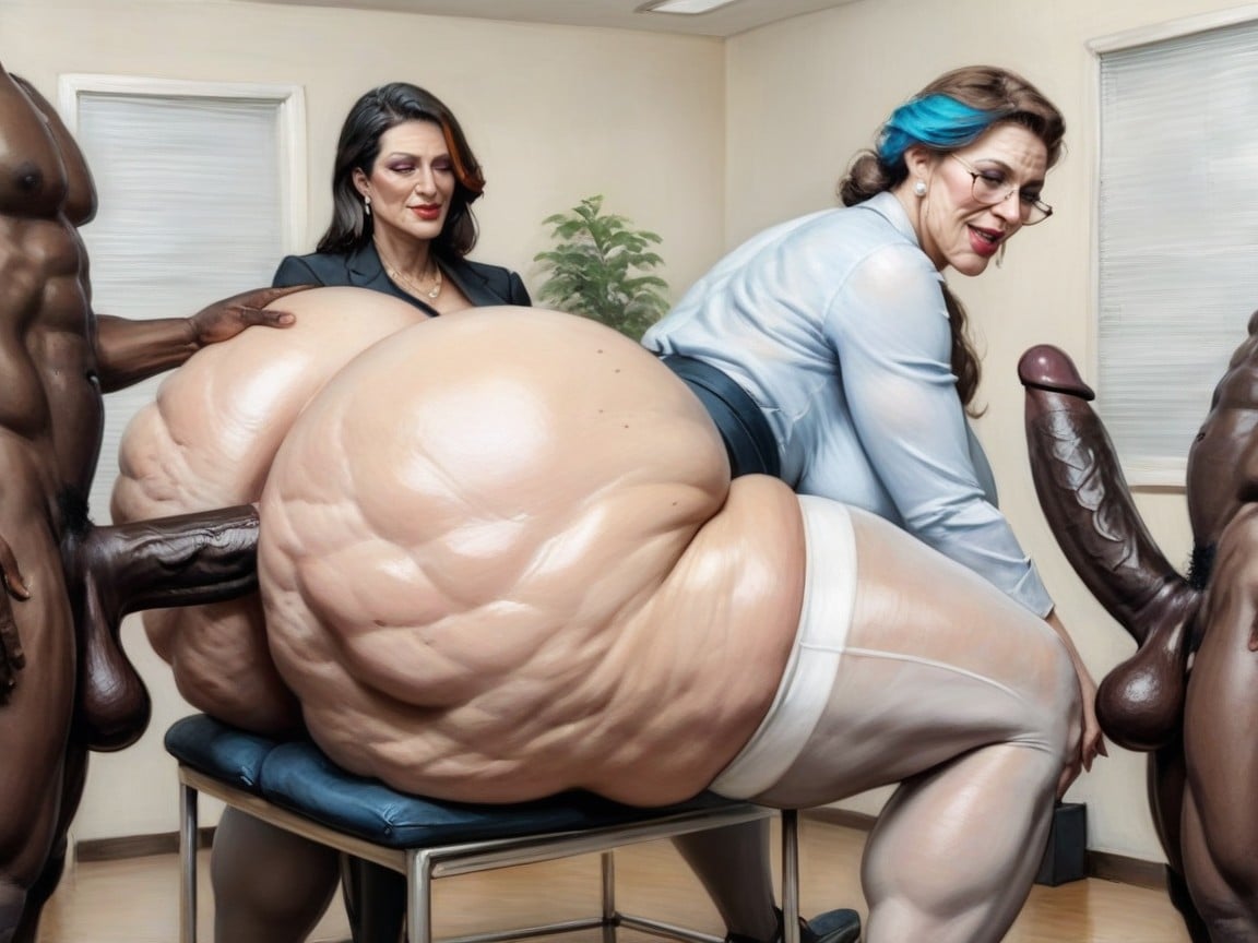 British, Mega Ass, Leggings AI Porn