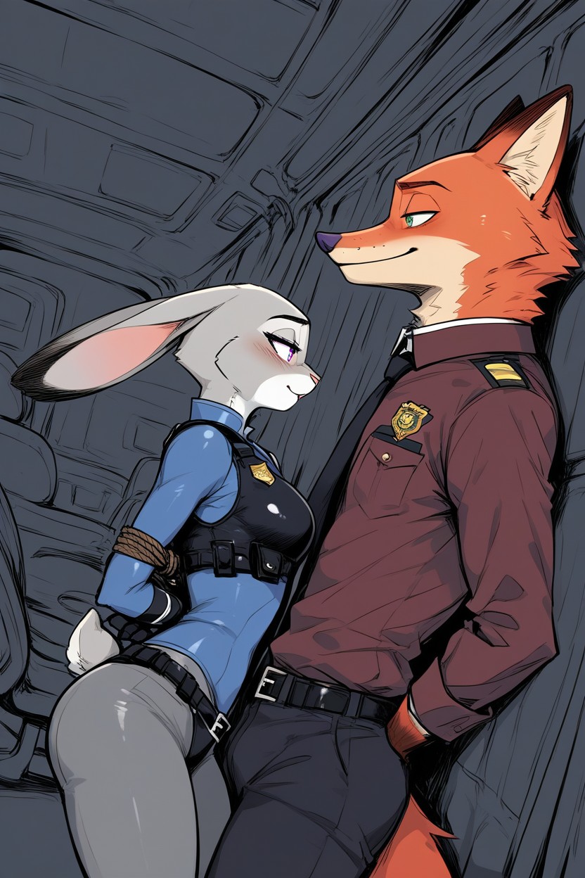 Lul Met Puistjes, Vista Lateral, Harde Fuck Furry IA