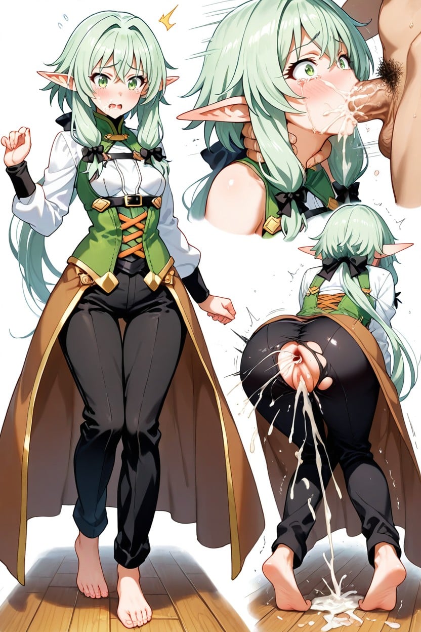 Small Breasts, Soft Realism, Multiple Views Capturing Radically Different Positions Hentai AI Porn