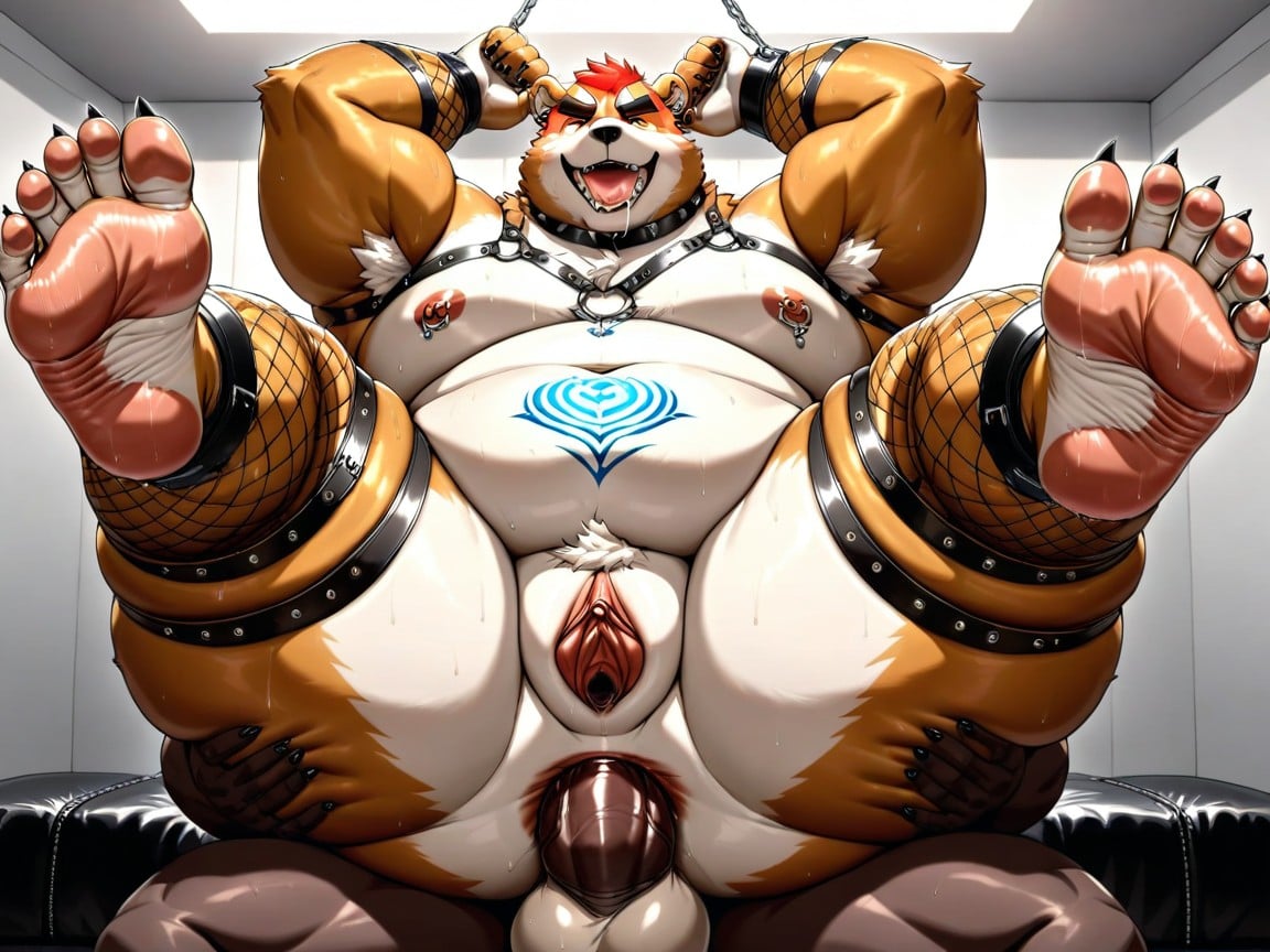 Big Arms, Chubby Hands, Masculine Porno IA Furry