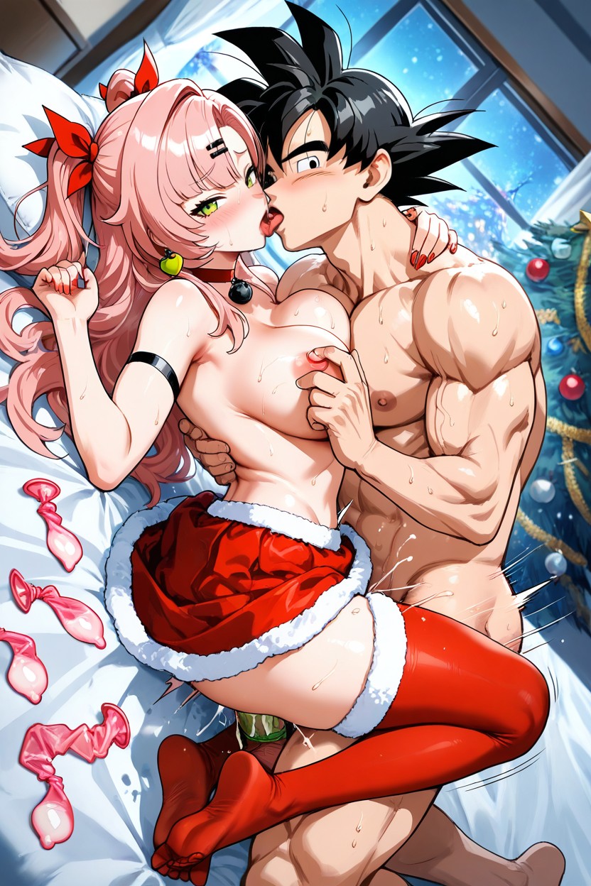 Christmas Tree, Open Legs, Vaginal Sex Hentai IA