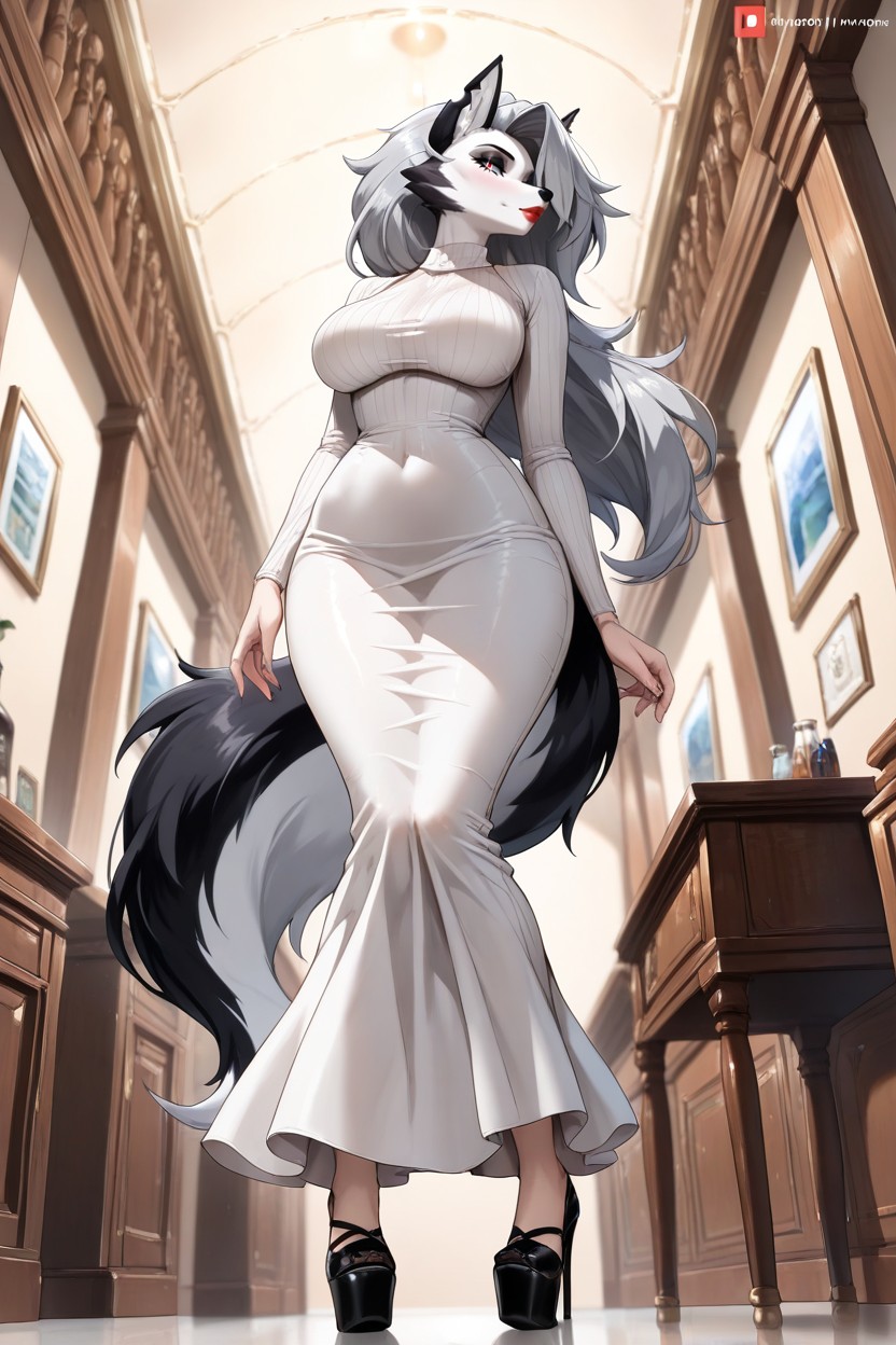 Culo Redondeado, Pov Kissing, Fitted Dress Hentai IA
