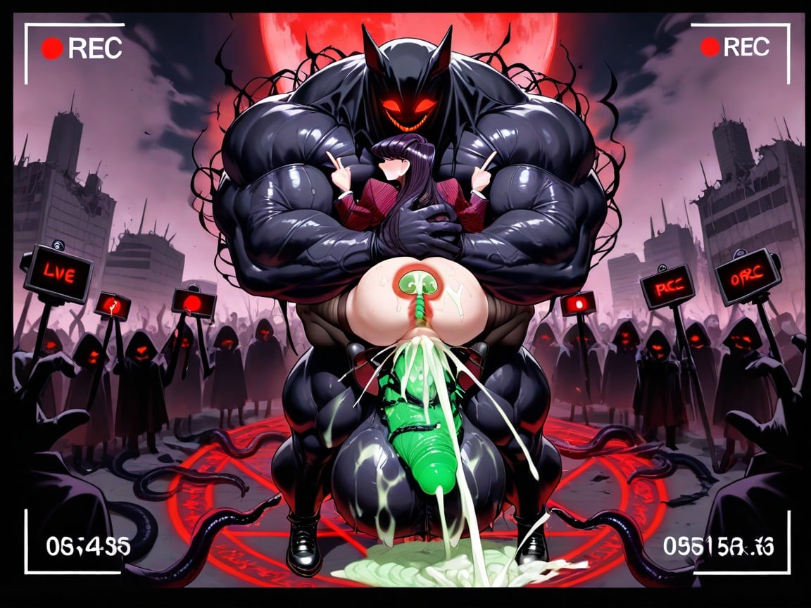 X-ray, Gigantic, Gigantic Size Saggy Ugly Monster Balls Hentai AI Porn