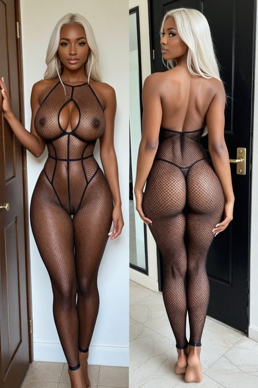 Standing, Ultra Waist, Beautiful Face AI Porn