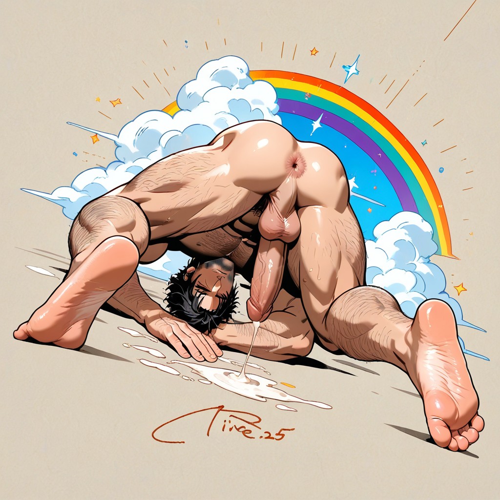 Dutch Angle, Firm Legs, 25+ AI Gay Porn