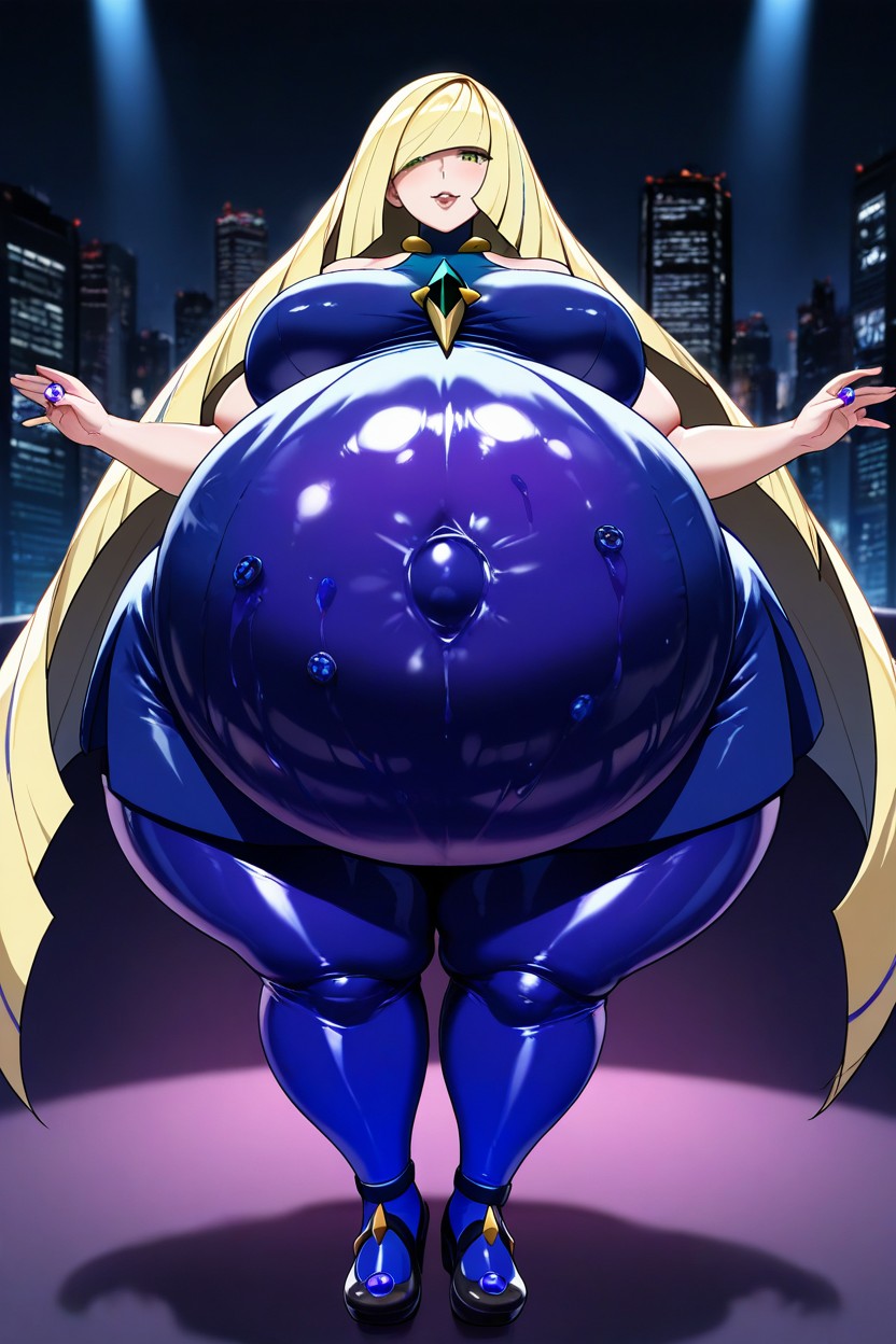 Blueberry Inflation, Long Hair, 25+ AI Porn